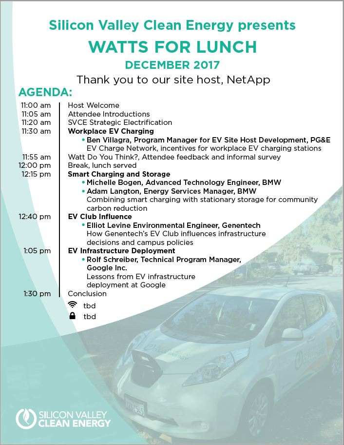 Watts For Lunch_12.2017_EV_Agenda