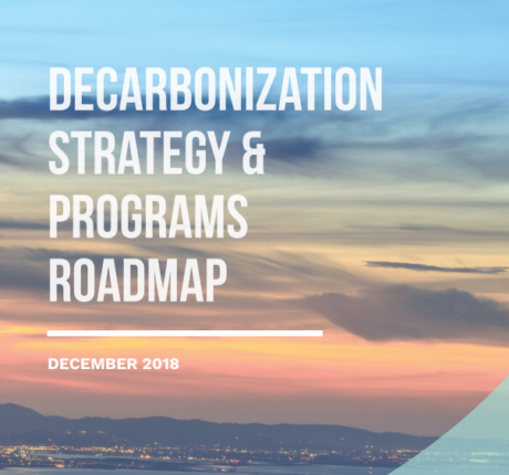 cover of the decarbonization roadmap
