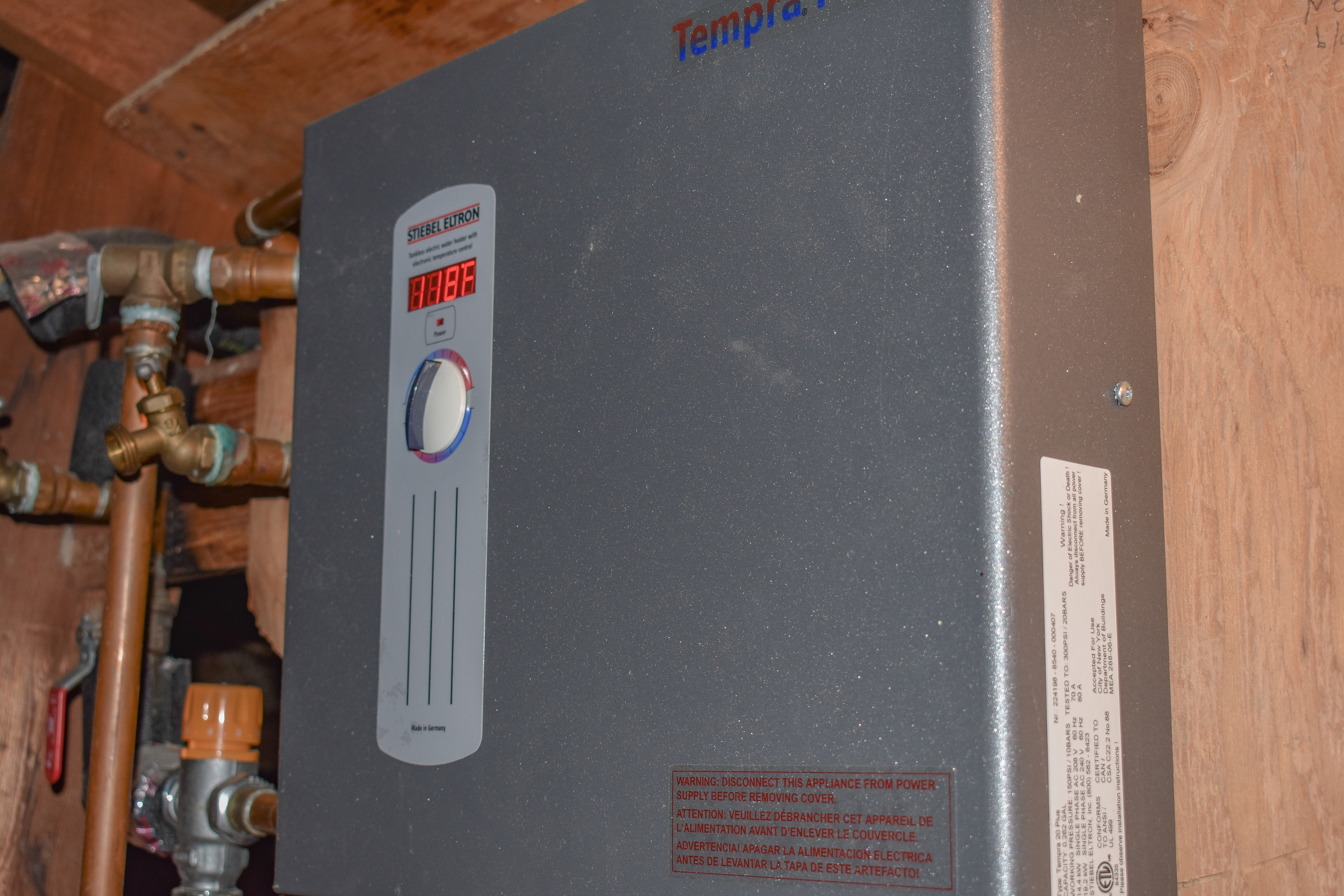 image of a heat pump water monitor