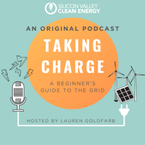 podcast promo for taking charge, a beginner's guide to the grid