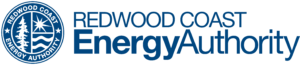 Redwood Coast Energy logo của cơ quan năng lượng bờ biển Redwood