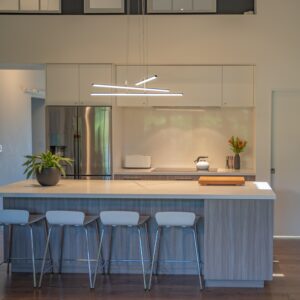 modern electric kitchen interior