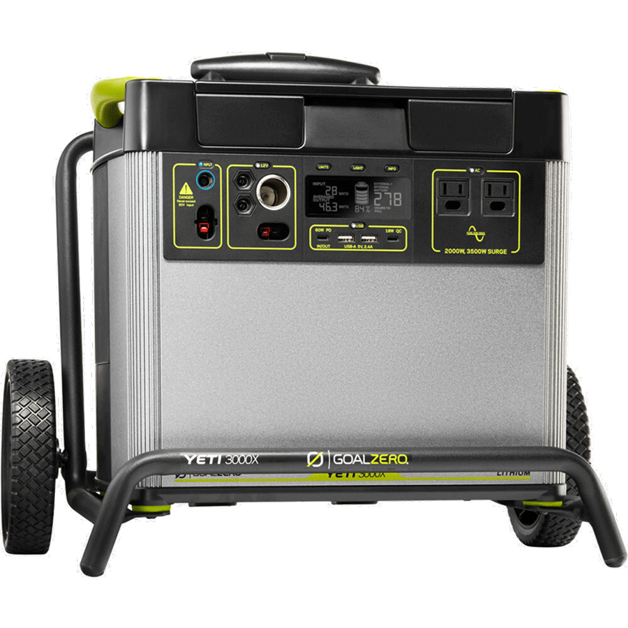portable battery for the medical baseline program